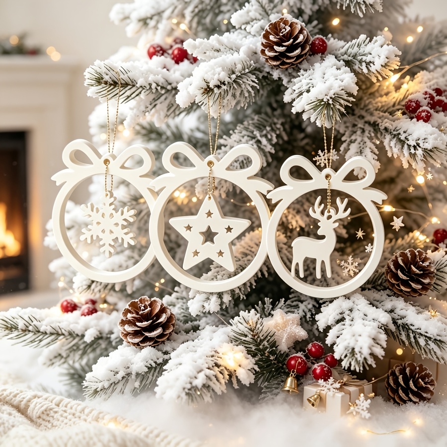 Candle Making Design - 1/3 piece Christmas resin silicone mold