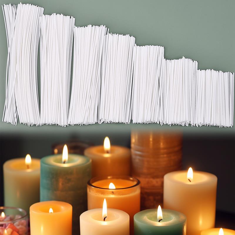 Candle Making Video - 50/100Pcs Waxed Cotton Candle Wicks Set