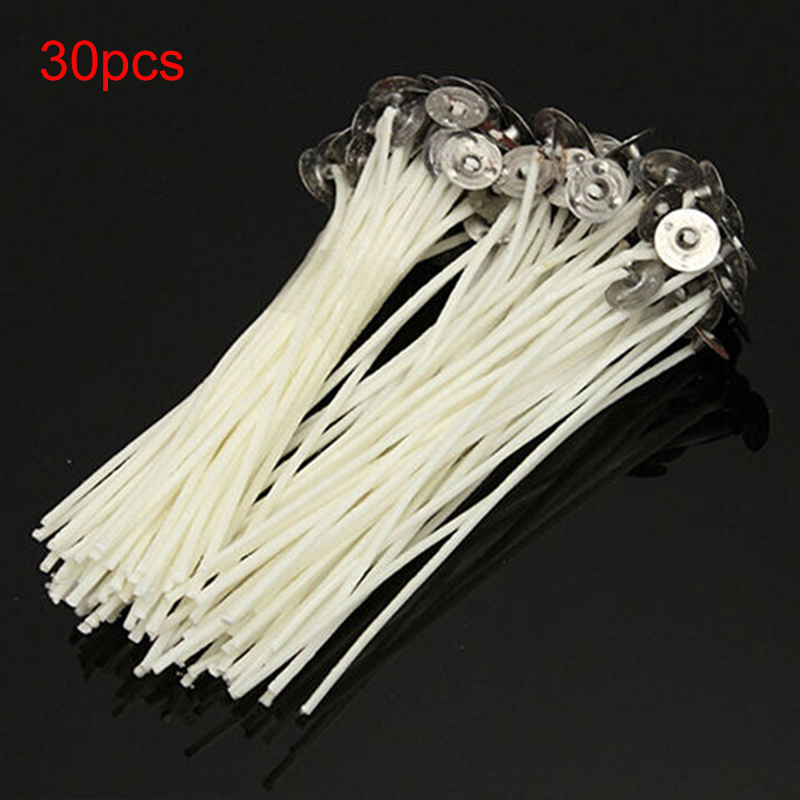 Candle Making Video - 30pcs Candle Wicks Cotton Core Smokeless