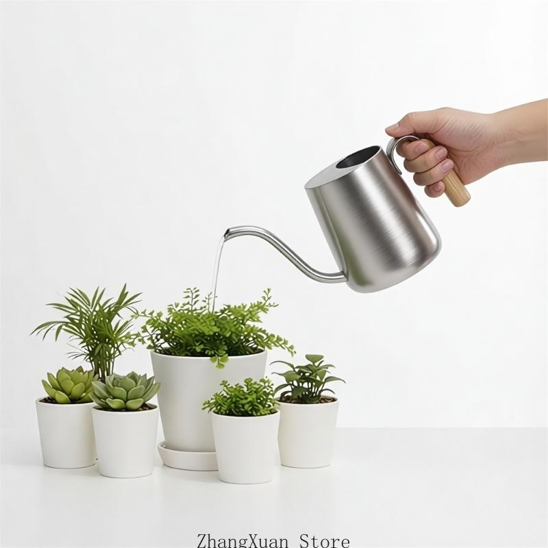 Indoor Pot Watering Can with L - Pour Pot Aluminum recension och pris