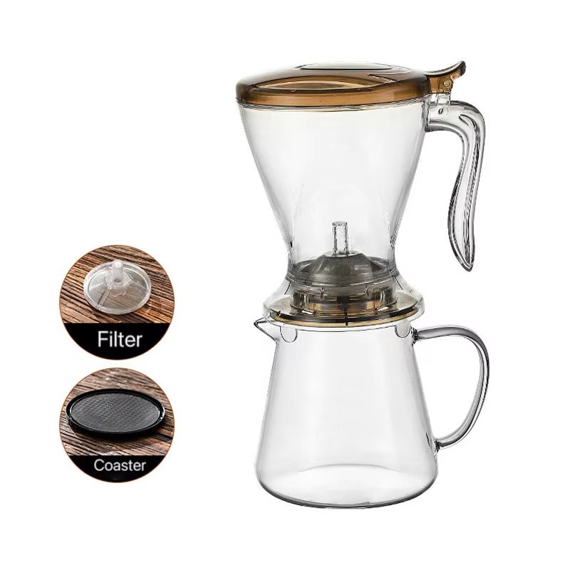 Custom Logo 600ml Pour in Plas - Pour Pot Aluminum recension och pris