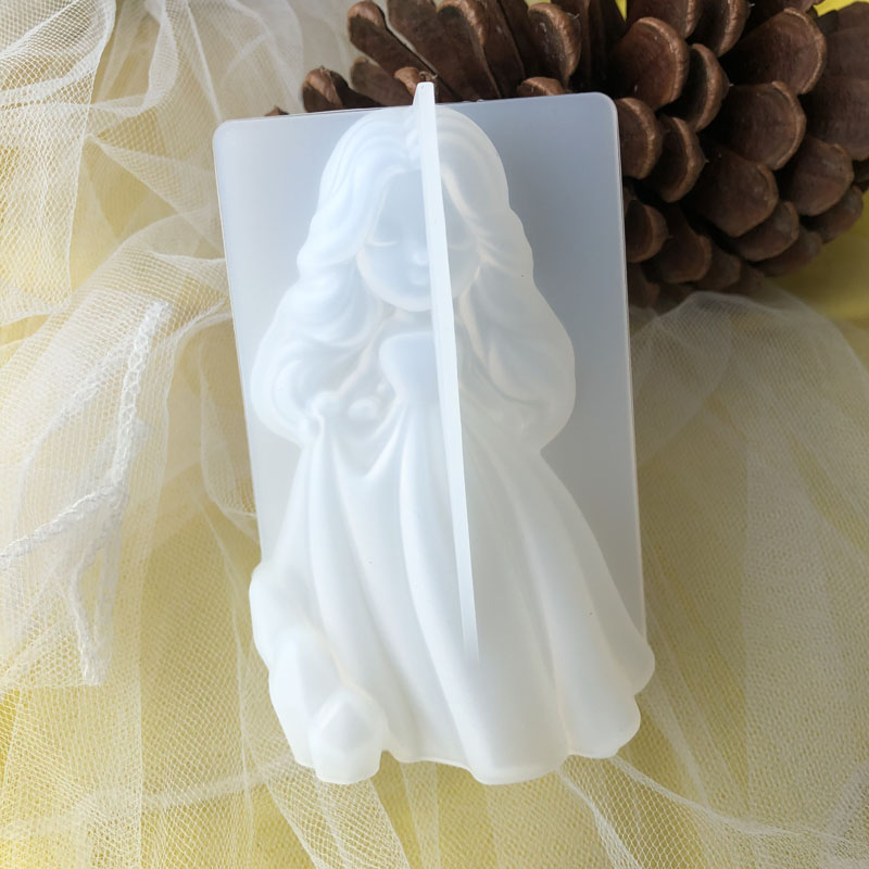 3D Cute Princess Silicone Cand - Candle Making Design recension och pris