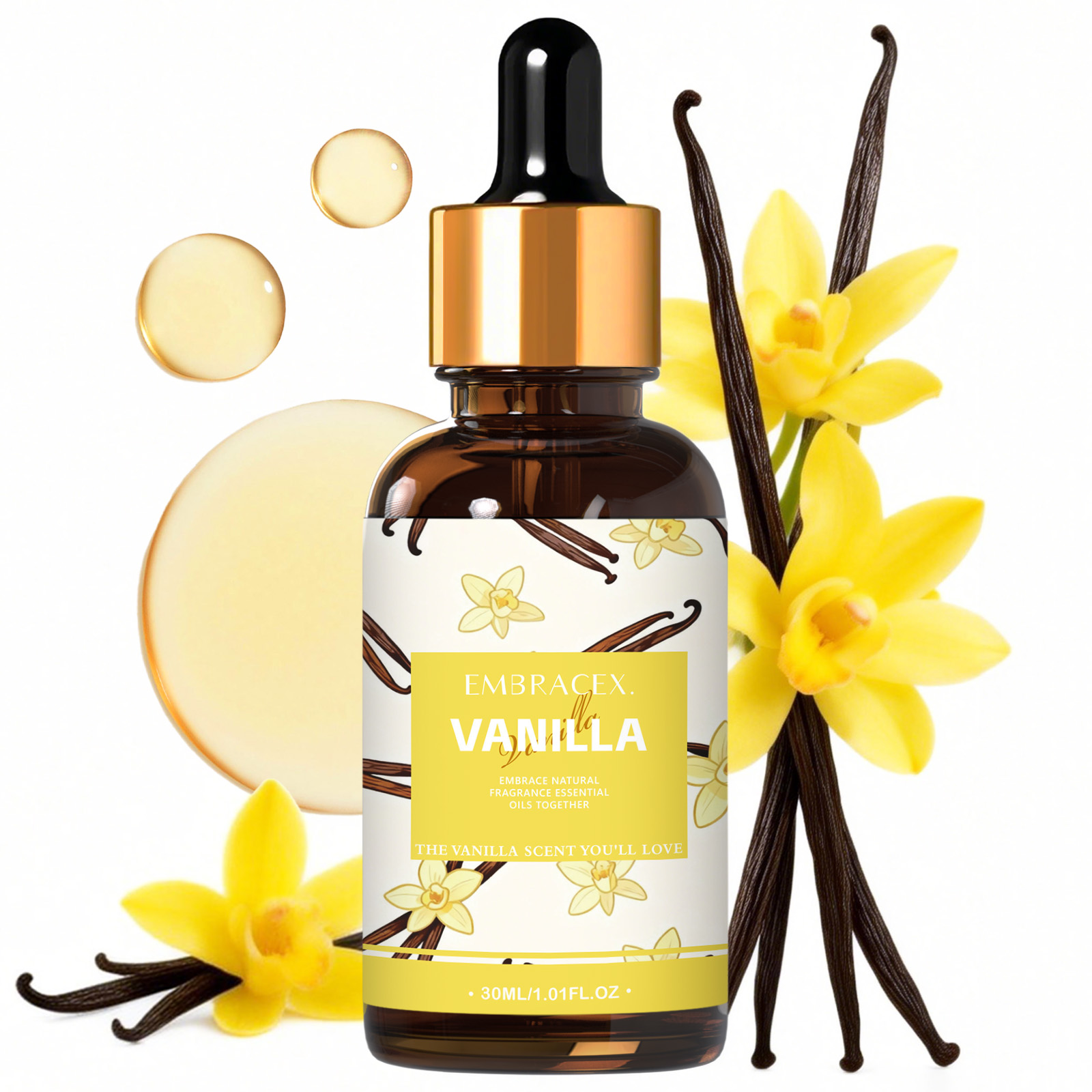 30ml Vanilla Fragrance Oils Fo - Candle Making Fragrance Oils recension och pris