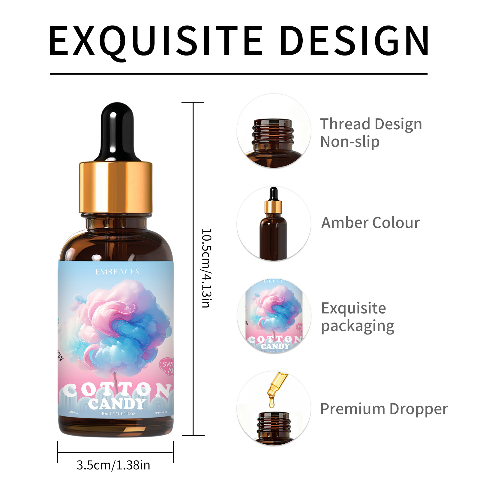 30ml Cotton Candy Fragrance Oi - Candle Making Fragrance Oils recension och pris