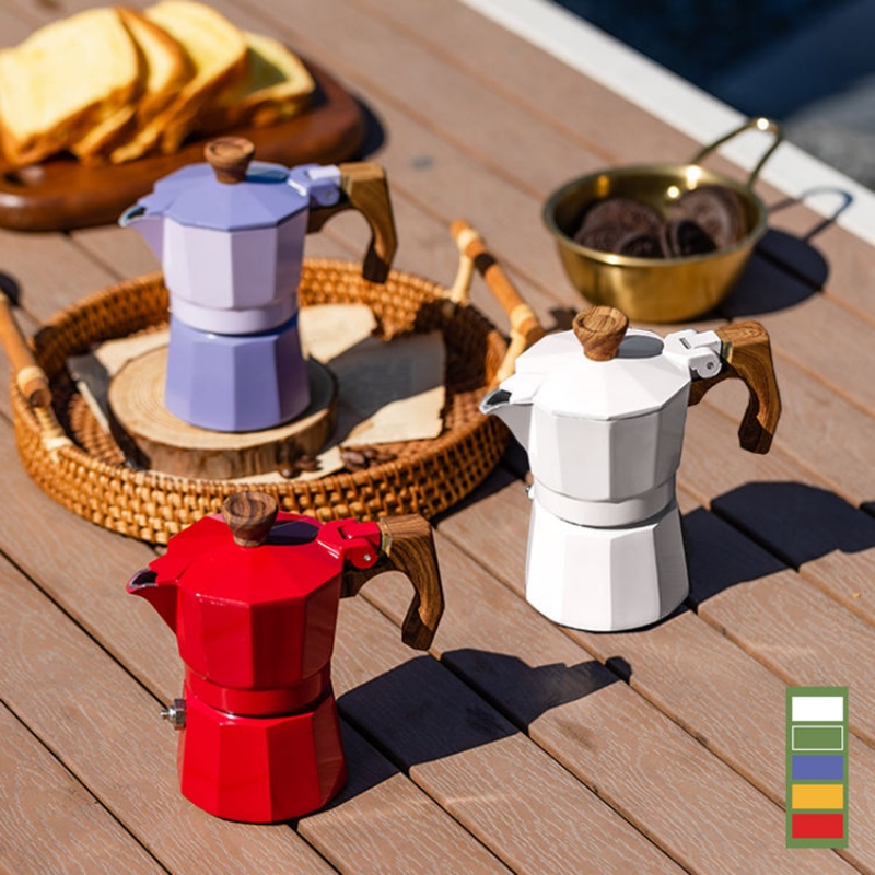 One Cup Moka Pot Hand Pour Ove - Pour Pot Aluminum recension och pris