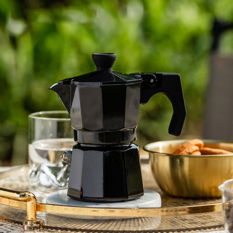 One Cup Moka Pot Hand Pour Ove - Pour Pot Aluminum recension och pris