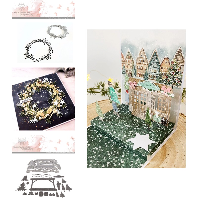 Winter Village Larch Wreath Me - Candle Making Books recension och pris
