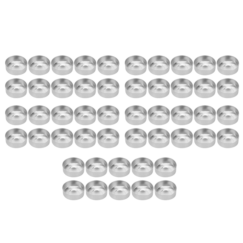50 Pcs Aluminum Tea Light Cups - Candle X recension och pris