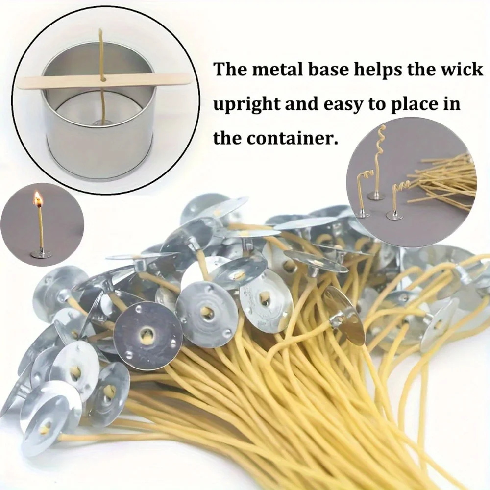 Candle Wicks 50 PCS 8 Inch Hem - Candle Making Video recension och pris