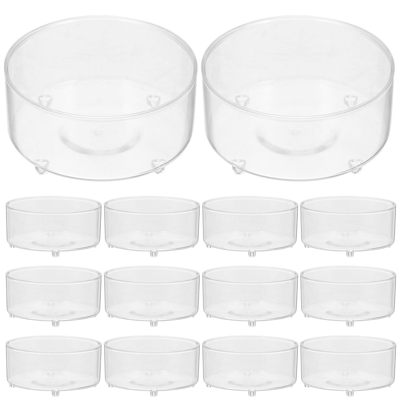 50Pcs Plastic Cups for Tealigh - Candle Making Design recension och pris