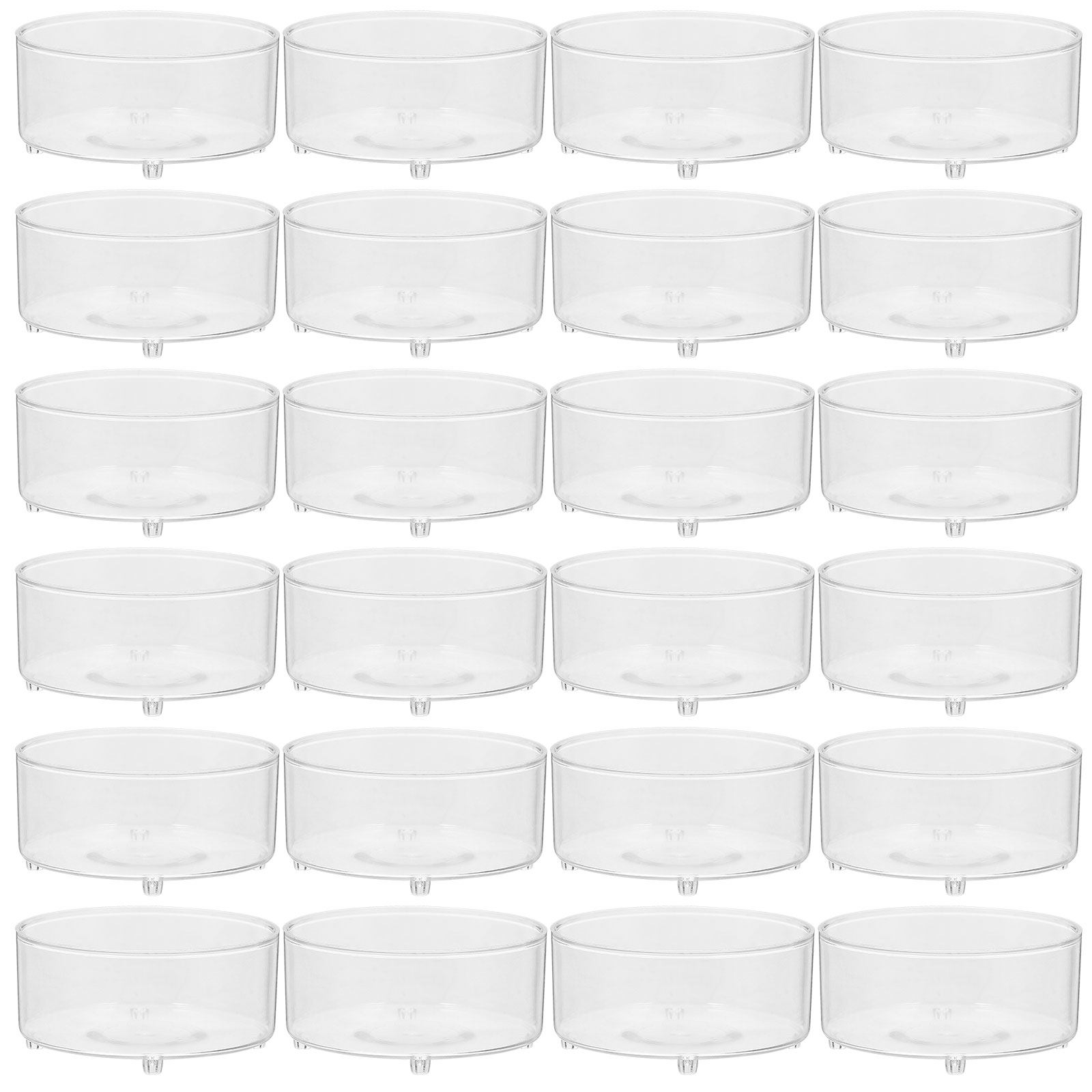 50Pcs Plastic Cups for Tealigh - Candle Making Design recension och pris