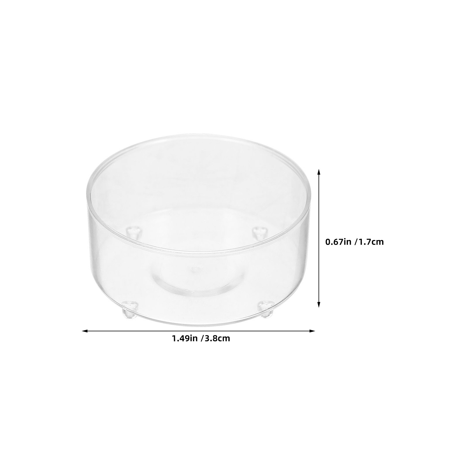 50Pcs Plastic Cups for Tealigh - Candle Making Design recension och pris