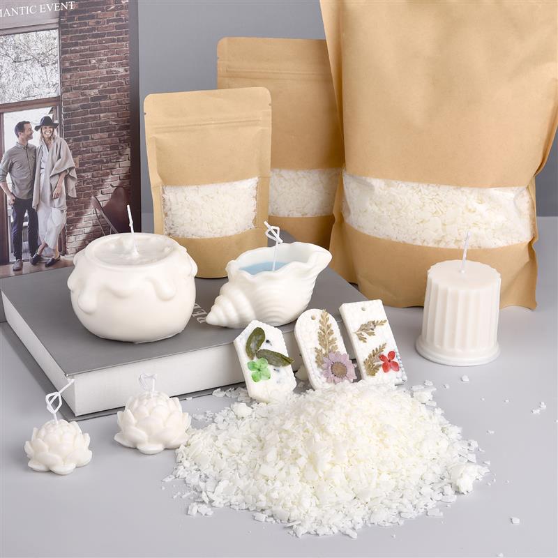 50-1000g Natural Pure Soy Wax  - Candle Making Video recension och pris