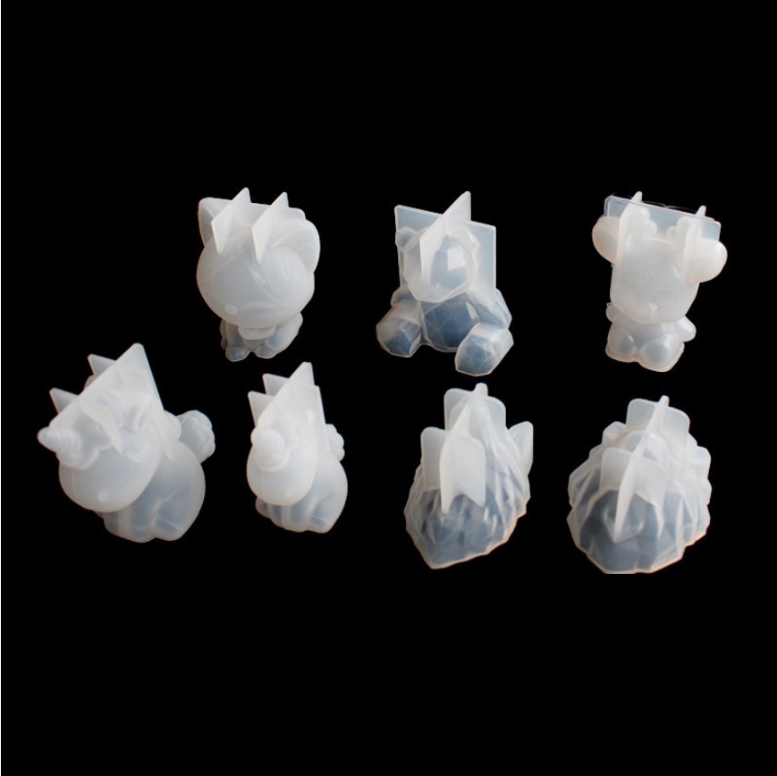 Transparent Unicorn Silicone E - Candle Making Design recension och pris