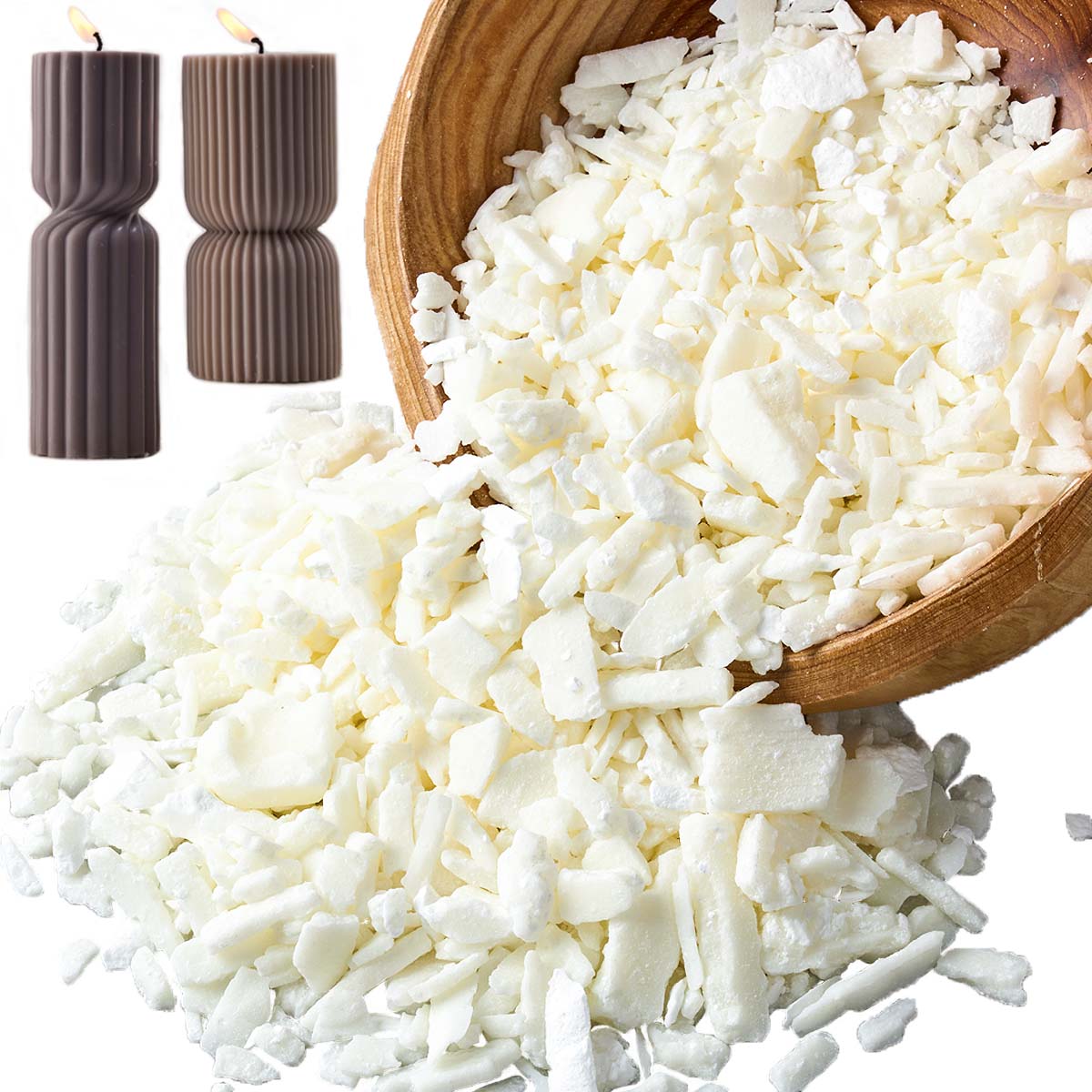 1 Pounds Pure White Soy Wax Fo - Candle Making Easy recension och pris