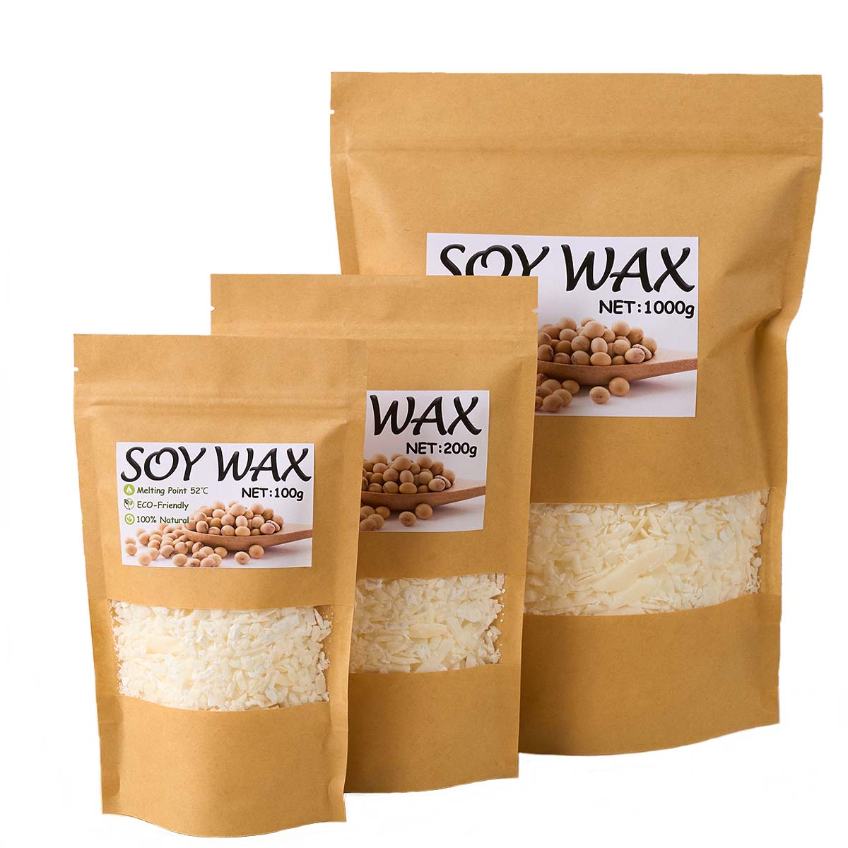 1 Pounds Pure White Soy Wax Fo - Candle Making Easy recension och pris