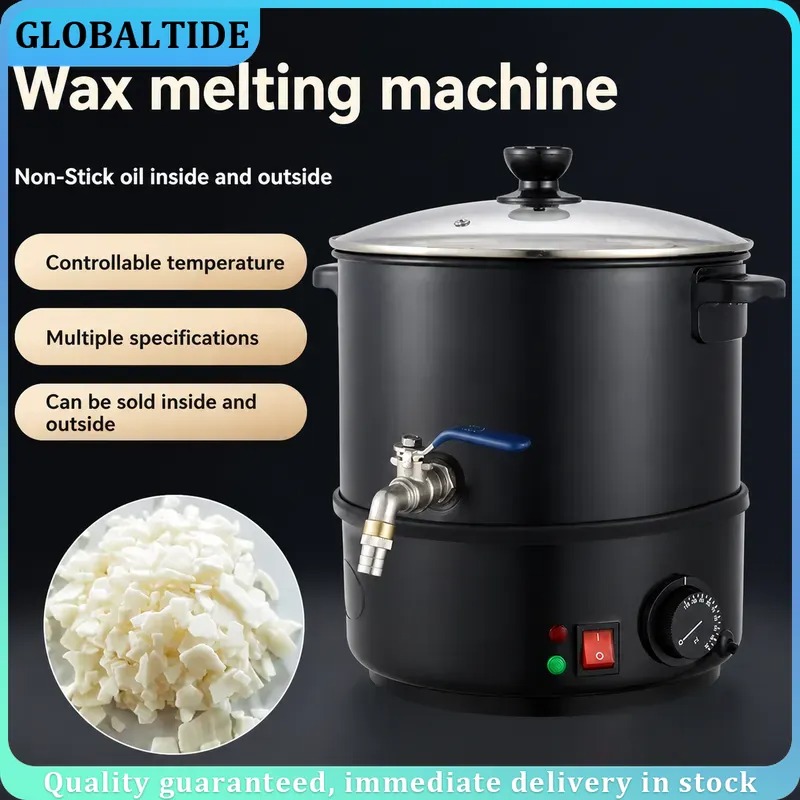 4-10L Wax Melter 110V/220V Can - Pour Pot Aluminum recension och pris