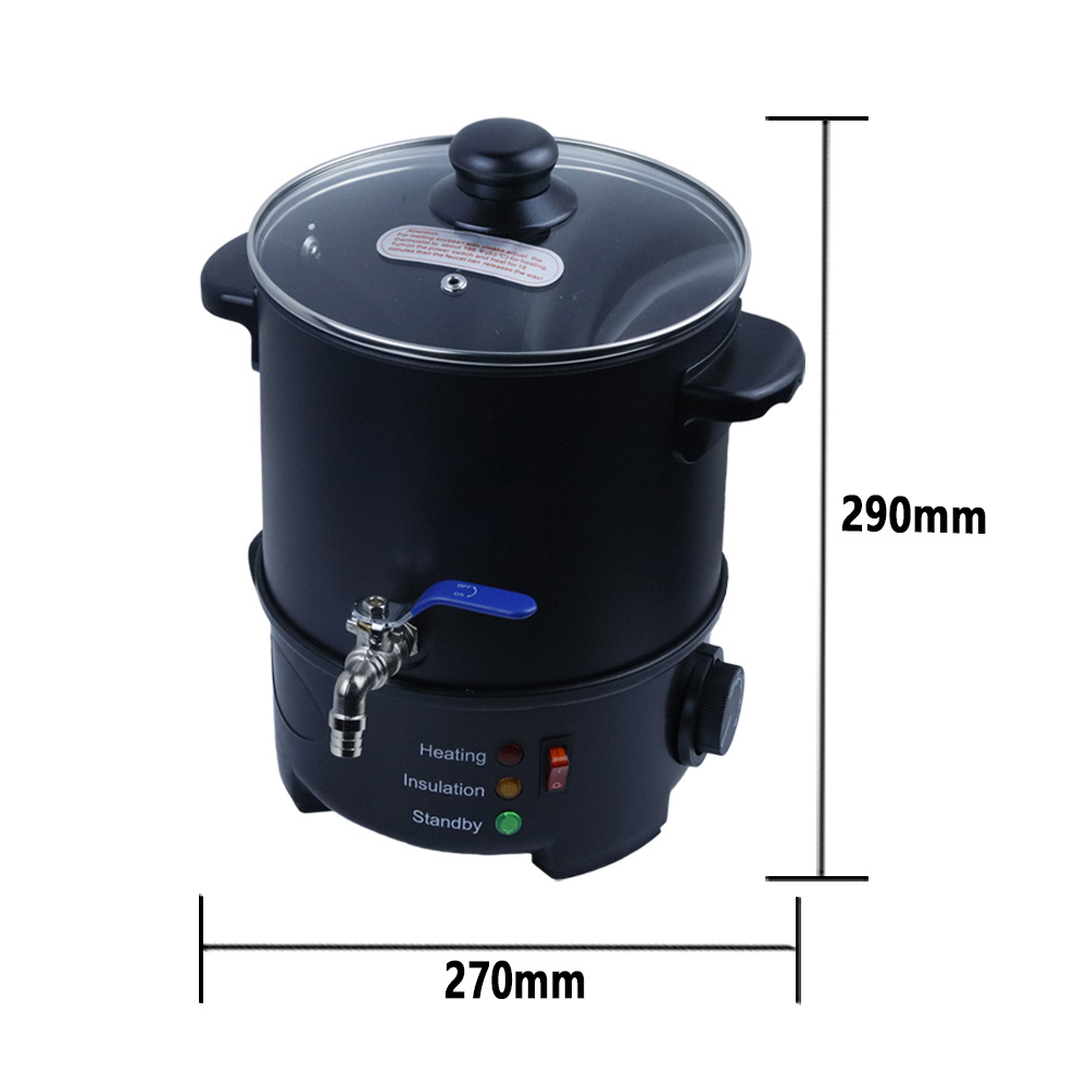 4-10L Wax Melter 110V/220V Can - Pour Pot Aluminum recension och pris