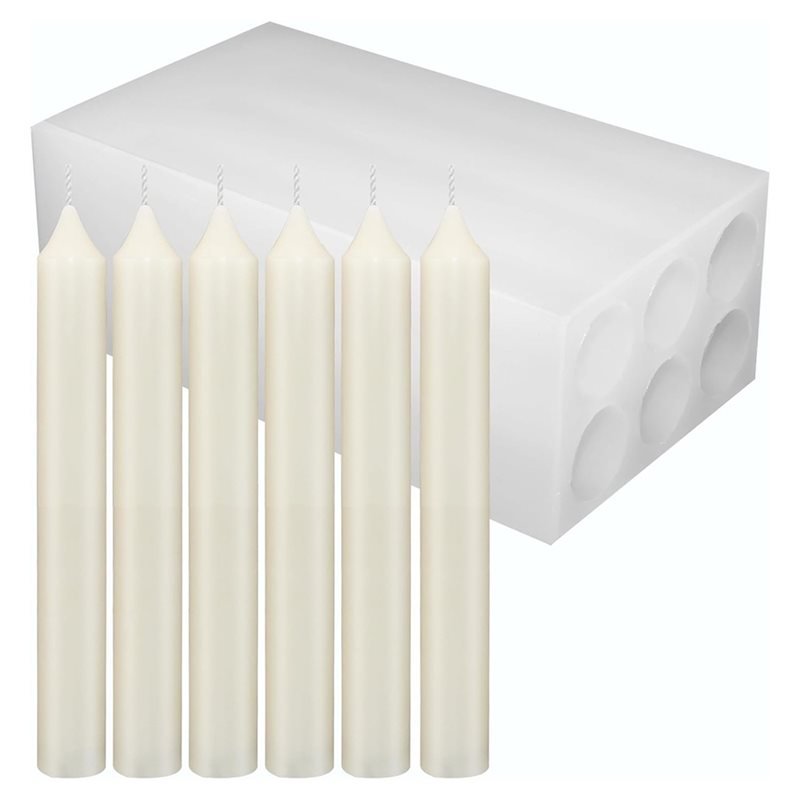Silicone Candle Mold 6-Hole Lo - Candle X recension och pris