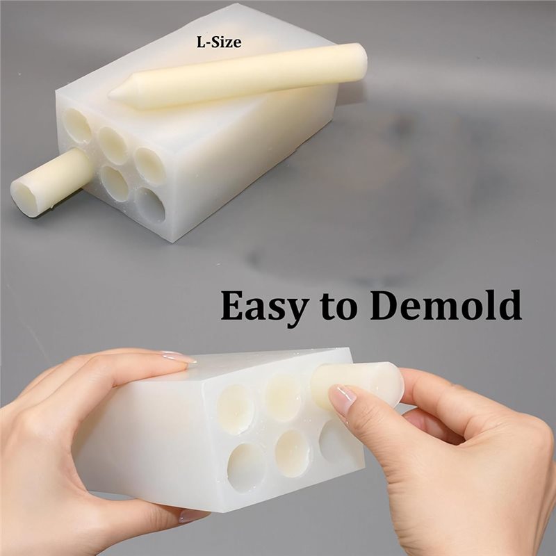 Silicone Candle Mold 6-Hole Lo - Candle X recension och pris