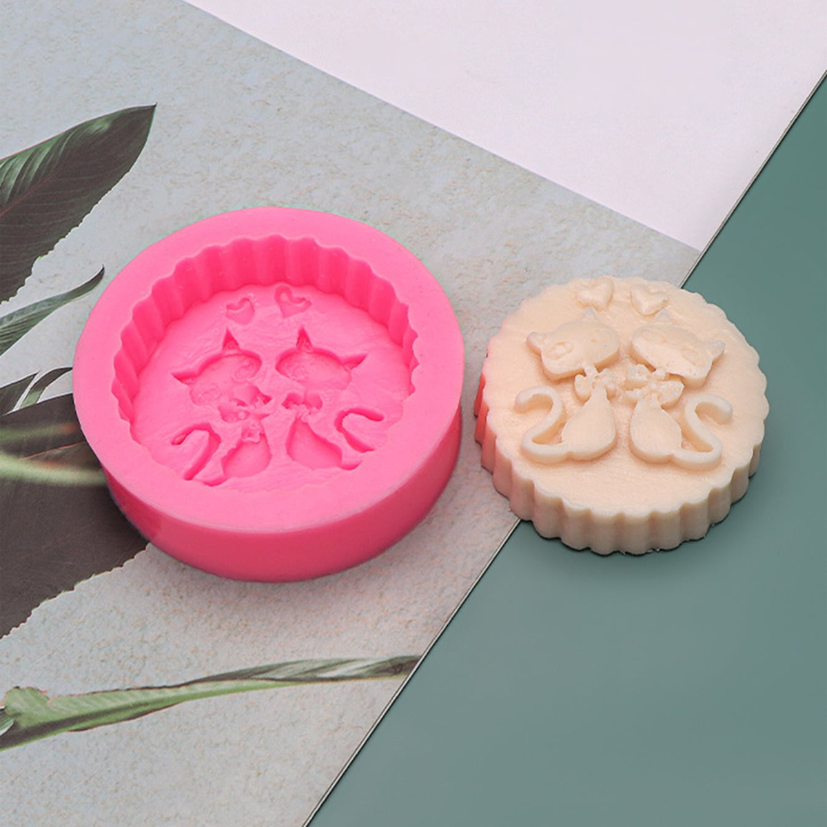 1-Piece Silicone Cat Soap Mold - Candle Making Video recension och pris