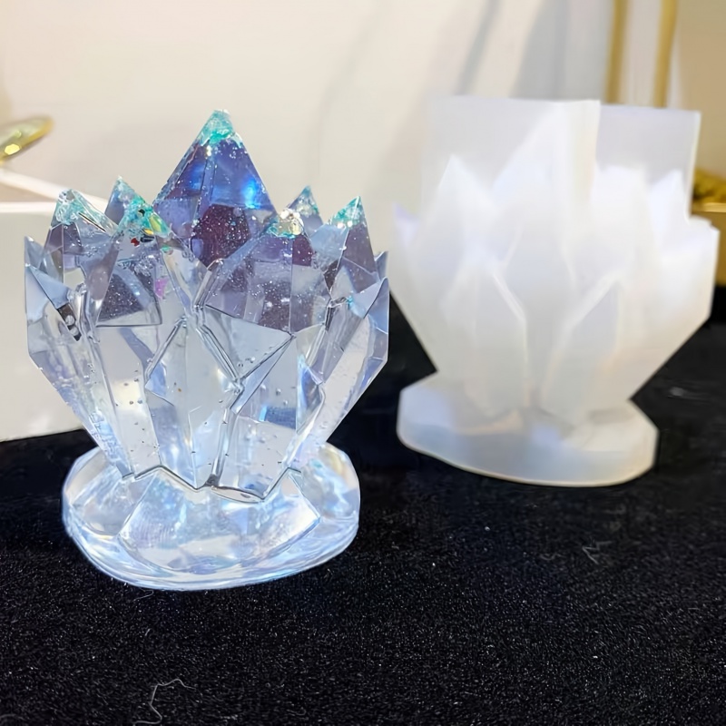 1pcCrystal Cluster Decorative  - Candle Making Design recension och pris