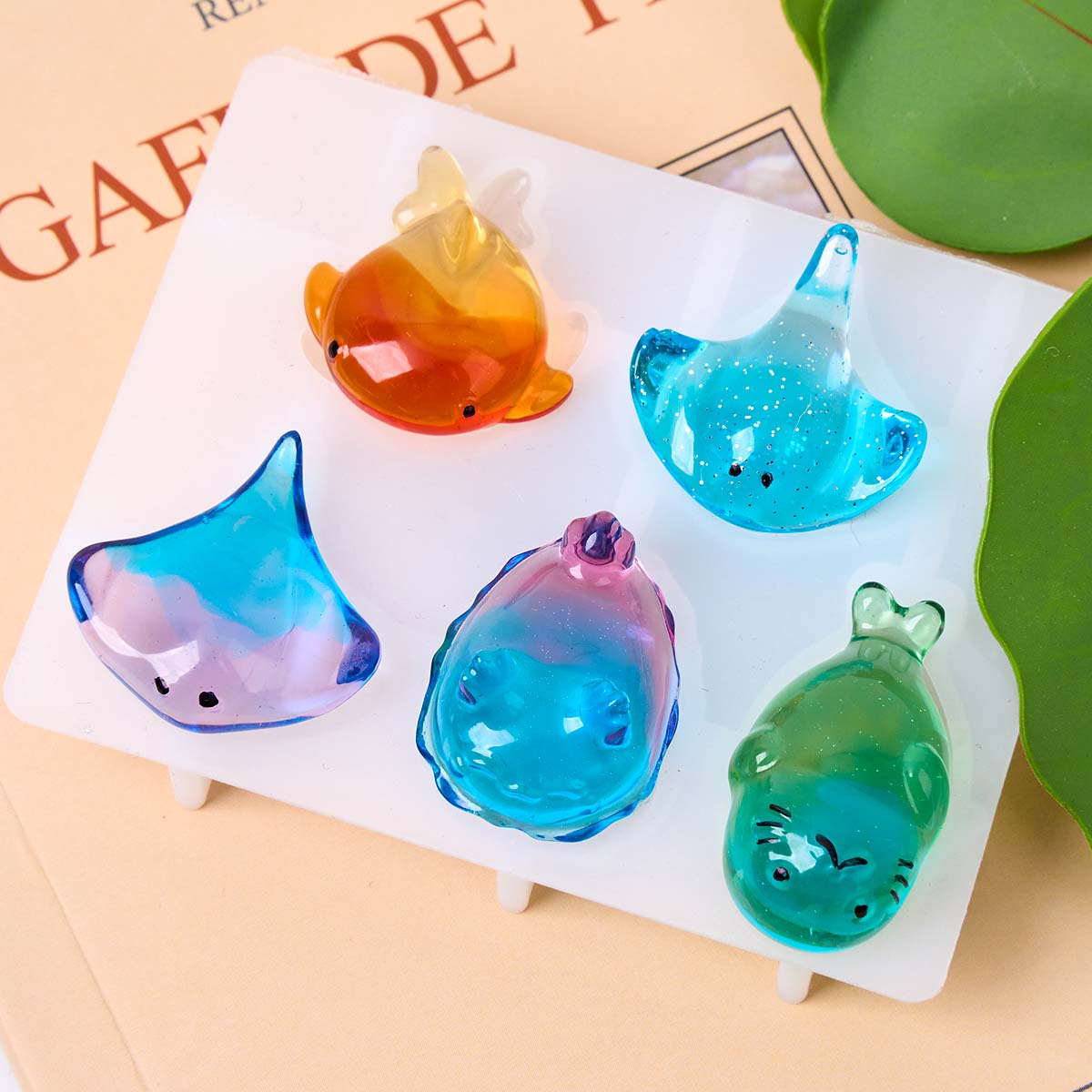 3D Healing Kawaii Manta Ray Wh - Candle Making Design recension och pris