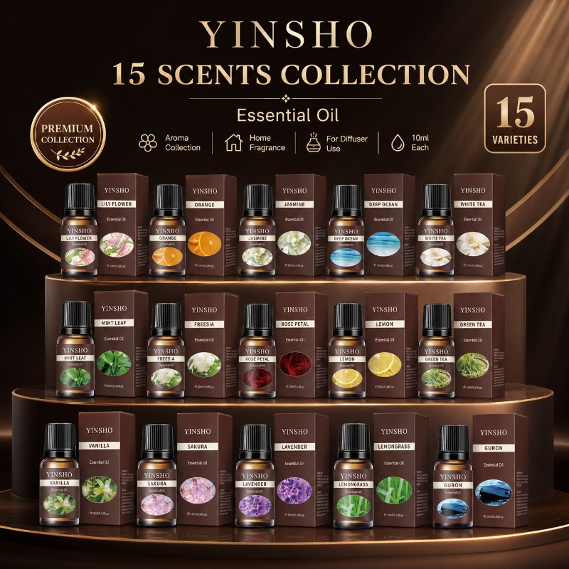 Fragrance Essential Oil Set 15 - Candle Making Fragrance Oils recension och pris