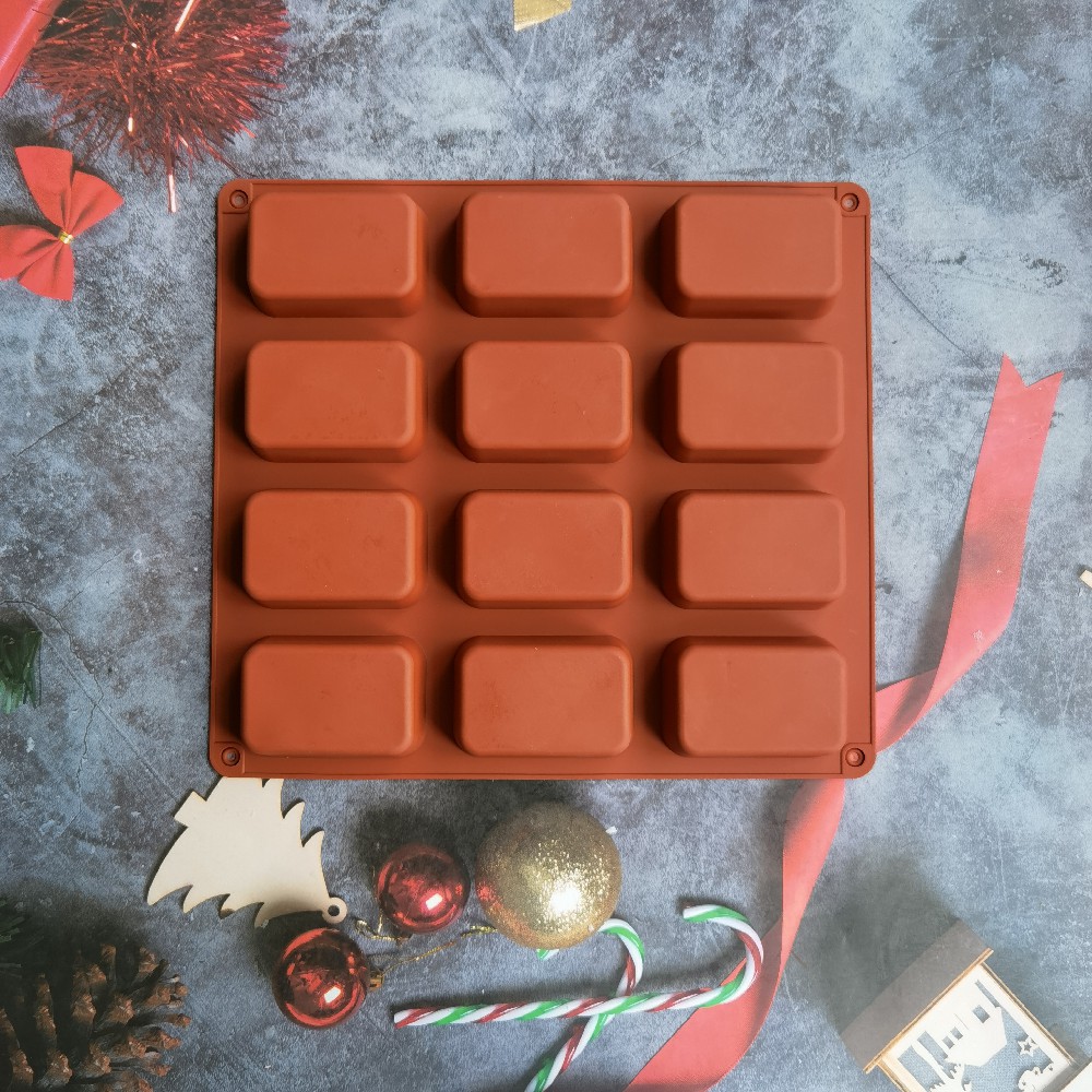 12 Cavity Square Silicone Soap - Candle Making Video recension och pris