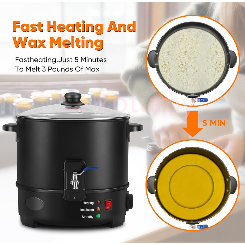 EU US Plug Electric Melting Ca - Candle Making Machine recension och pris