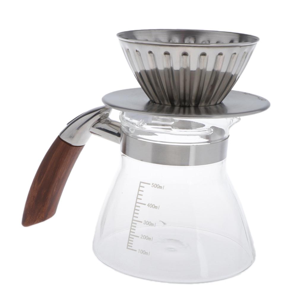 Handmade High Borosilicate Gla - Pour Pot Aluminum recension och pris