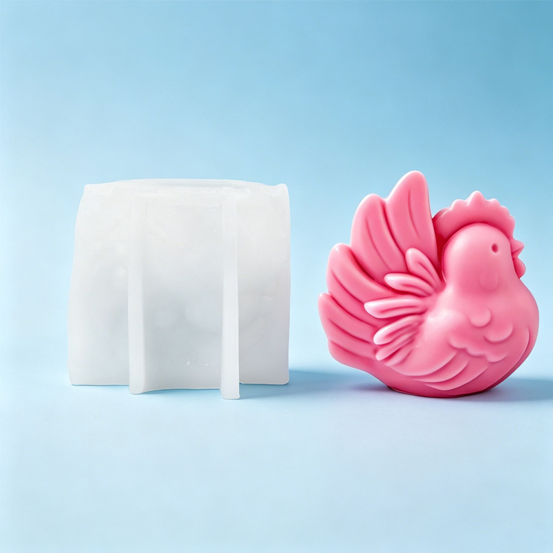 Cartoon Hen Silicone Candle Mo - Candle Making Video recension och pris