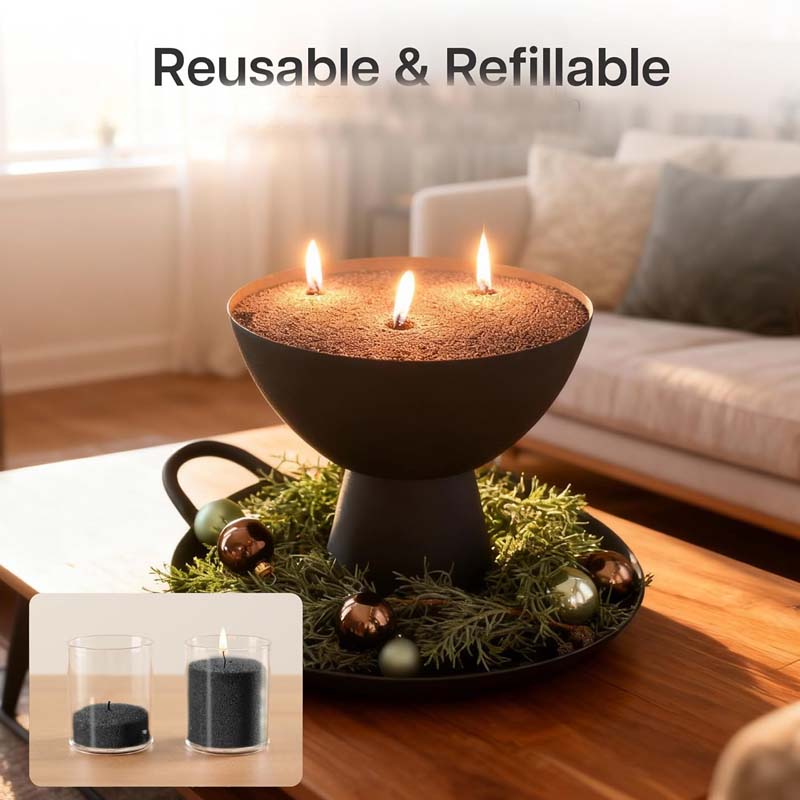 Black Candle Sand with Wick, 2 - Candle Making Video recension och pris