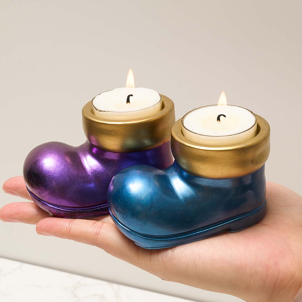 Christmas Boots Shoes Candle H - Candle Making Design recension och pris