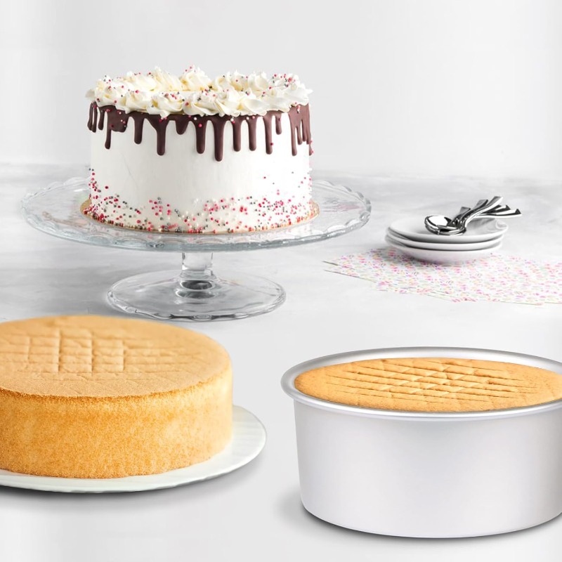 4 x 2 inch Round Cake Pan Set  - Candle X recension och pris