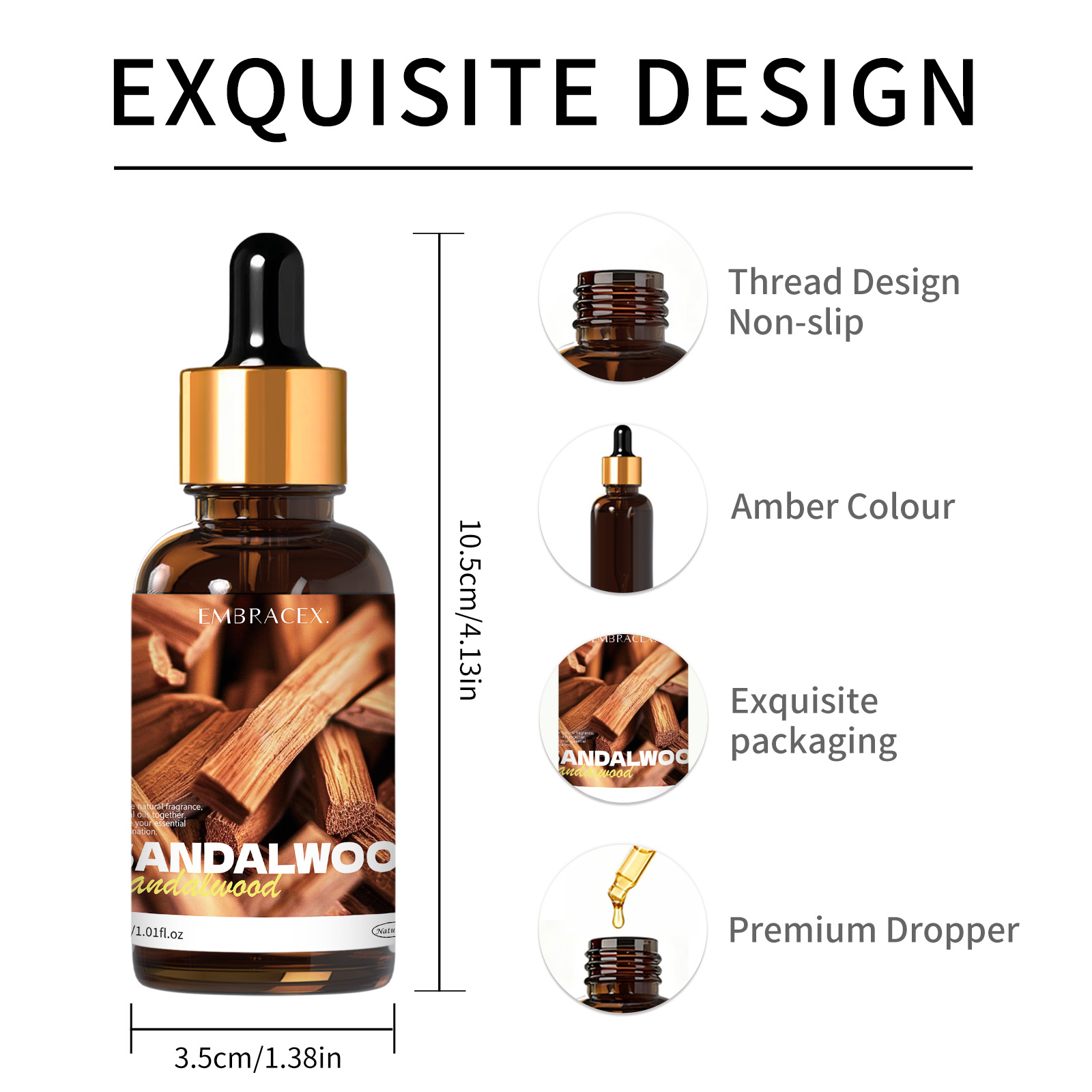 30ml Sandalwood Natural Plant  - Candle Making Fragrance Oils recension och pris