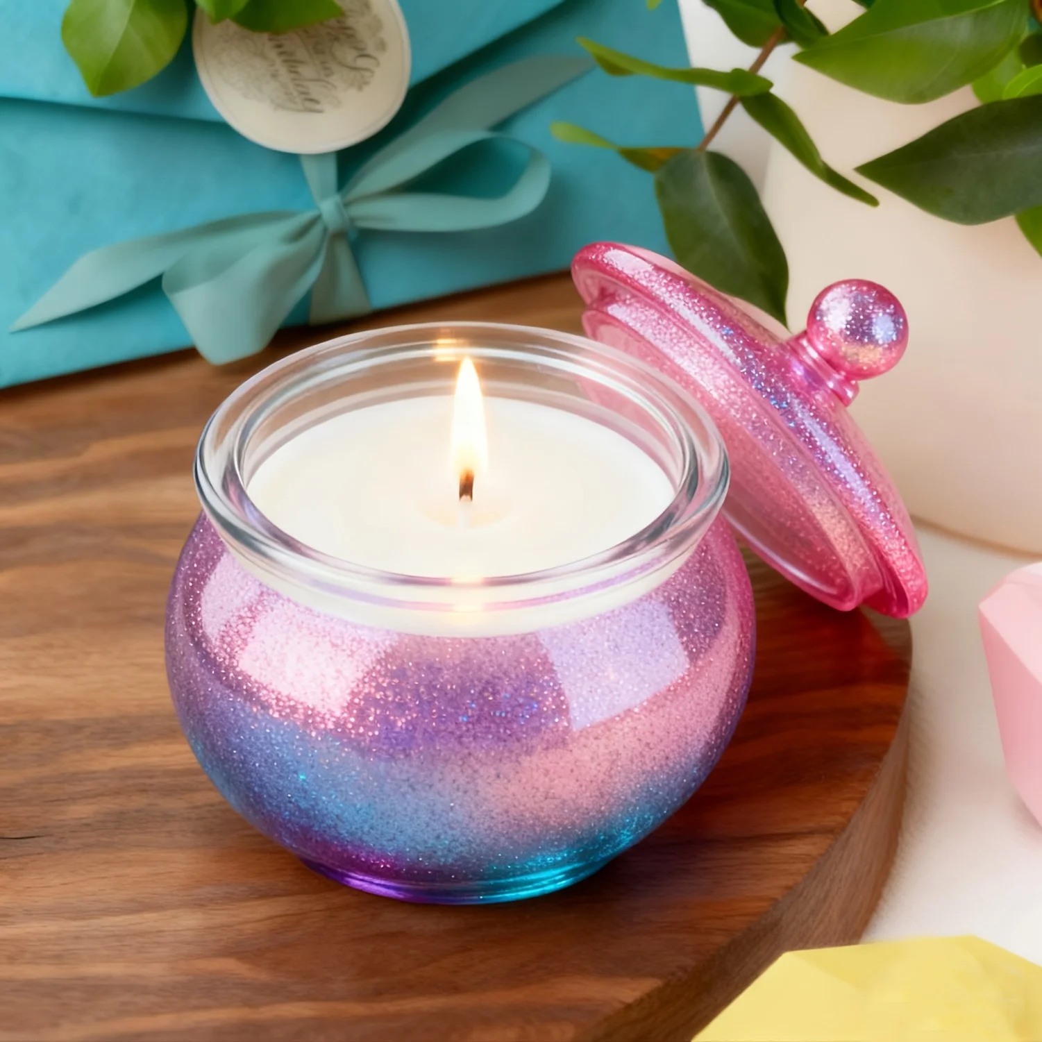 1 set of round resin can molds - Candle Making Design recension och pris
