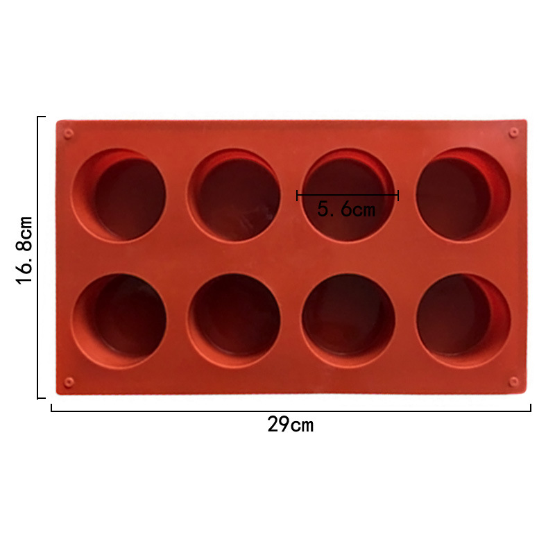 Round Silicone Soap Mold DIY H - Candle Making Easy recension och pris